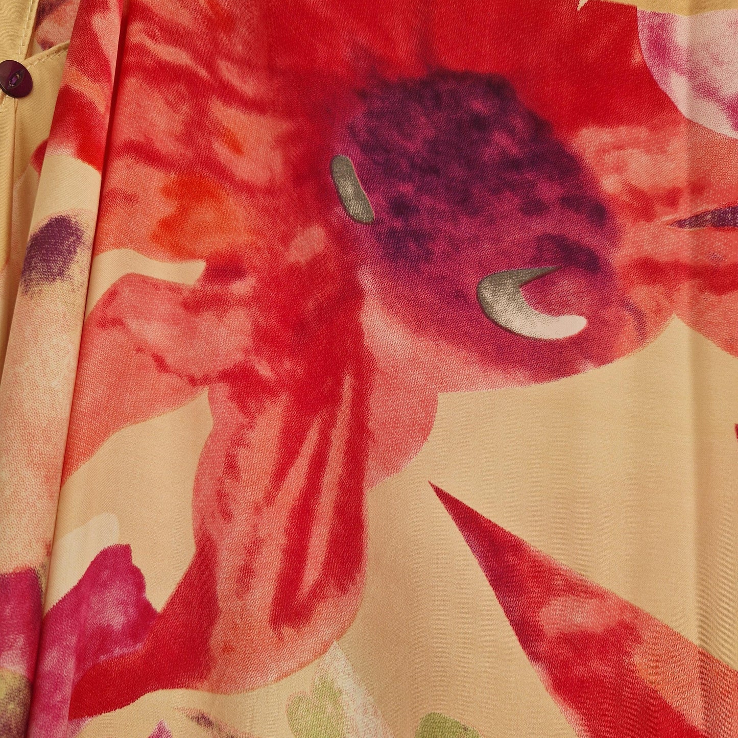Pink floral on Champagne, Kaftan and dress, day to evening wear to, Beach Cover Up, free size